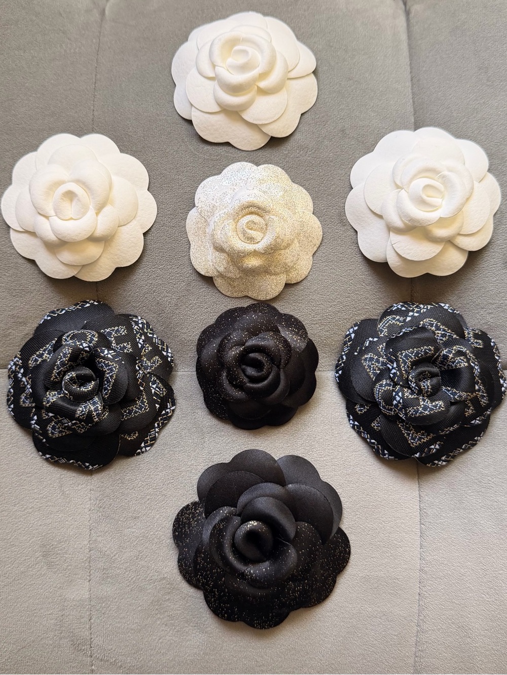 Set of CHANEL Limited Holiday Camellia Flowers